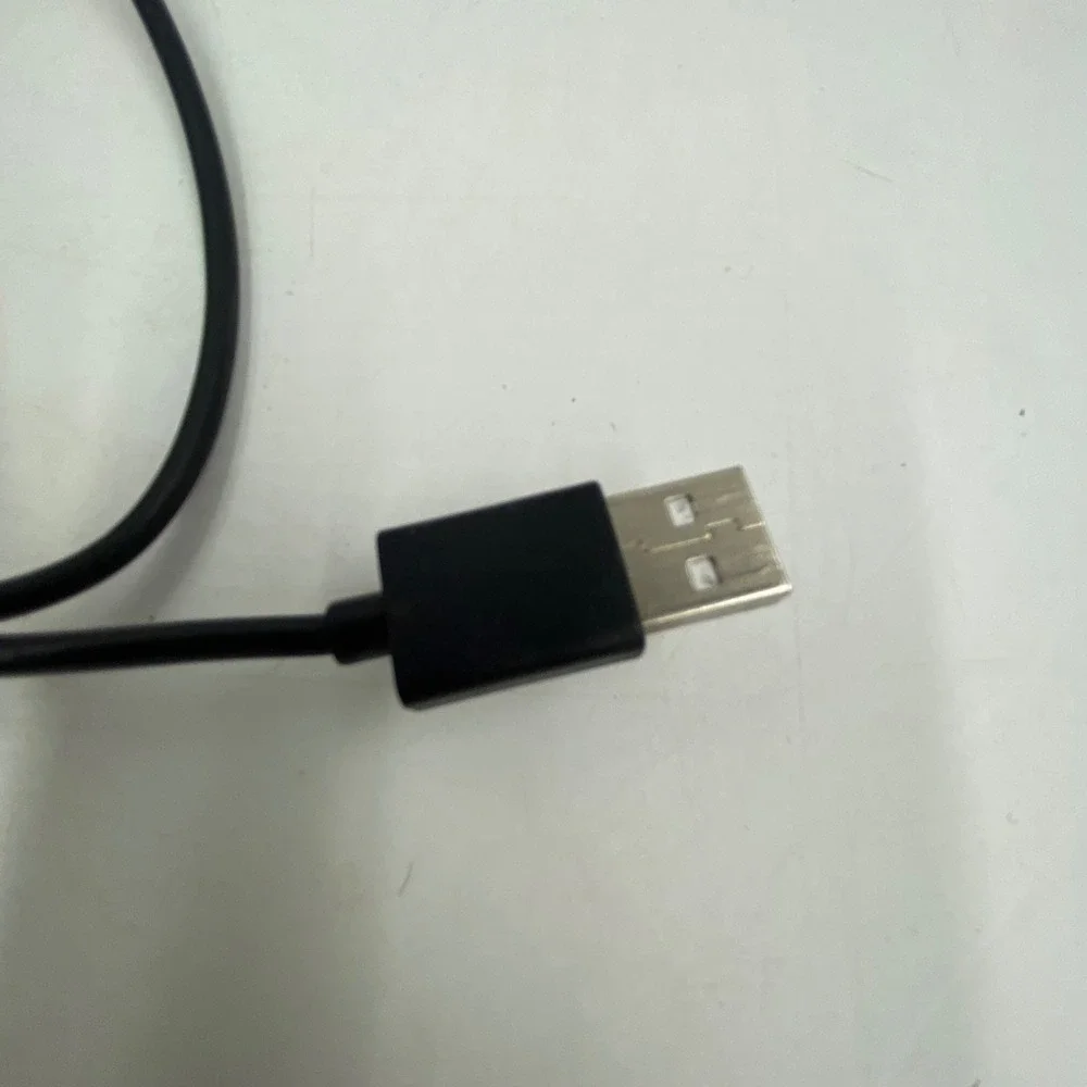HP Wired USB Keyboard Black 803181-001 Full Size with Keypad Tested Missing Foot